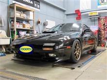 FC3S RX-7にボルクレーシングZE40、間違いないチョイス！