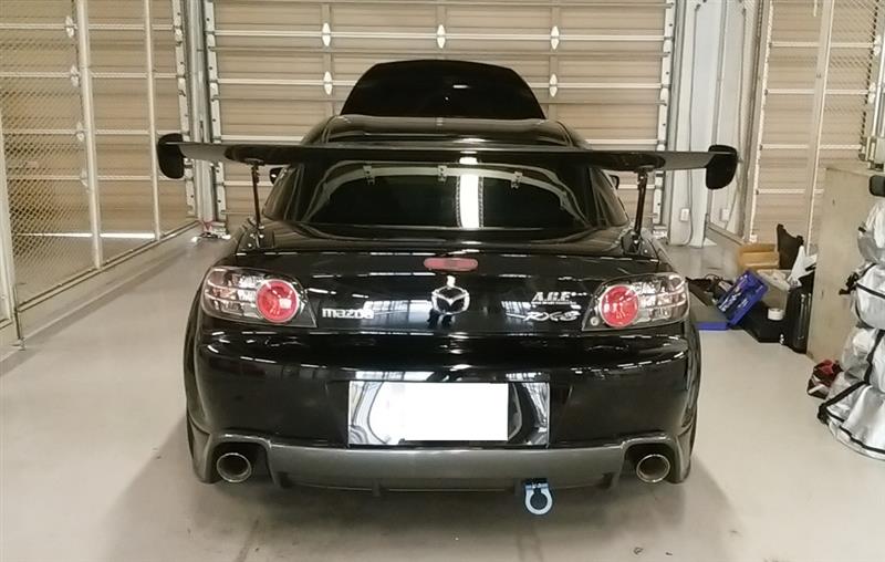 今シーズンラストラン Part1 鈴鹿でgtウイングの効果確認 Sz 8のブログ Rx 8 Sz 8化計画 みんカラ