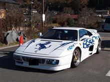 Ferrari348challange in Kyoto Oohara, Japan. 2013.12.03