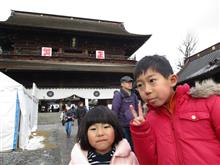 信州 善光寺参拝 信州 善光寺参拝