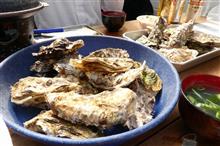 毎年恒例☆牡蠣食べ放題で新しい食べ方の考案