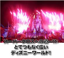 スーパークロスへの道-11:とてつもなく広いディズニーワールド! スーパークロスへの道-11:とてつもなく広いディズニーワールド!