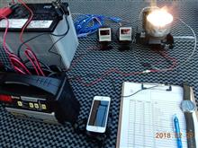 [LED､HID､ハロゲン] Vol.4 各バルブでの雪の溶け方の違い(発熱を画像で比較)