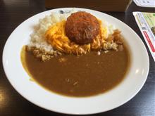 CoCo壱番屋のスクランブルエッグカレーにクリームコロッケ載せ CoCo壱番屋のスクランブルエッグカレーにクリームコロッケ載せ