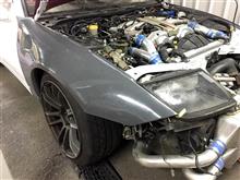 クルーズ Ｚ３２ フロントワイドフェンダー化！　