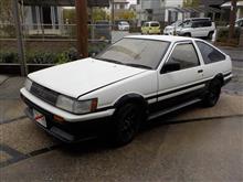 O様 AE86 前期3ドア レビン 新規検査 その1