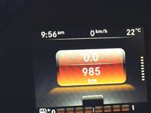 やっと１０００ｋｍオーバー