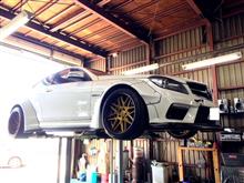 クルーズ Ｃ６３ＡＭＧ ツーリング後の点検！ 