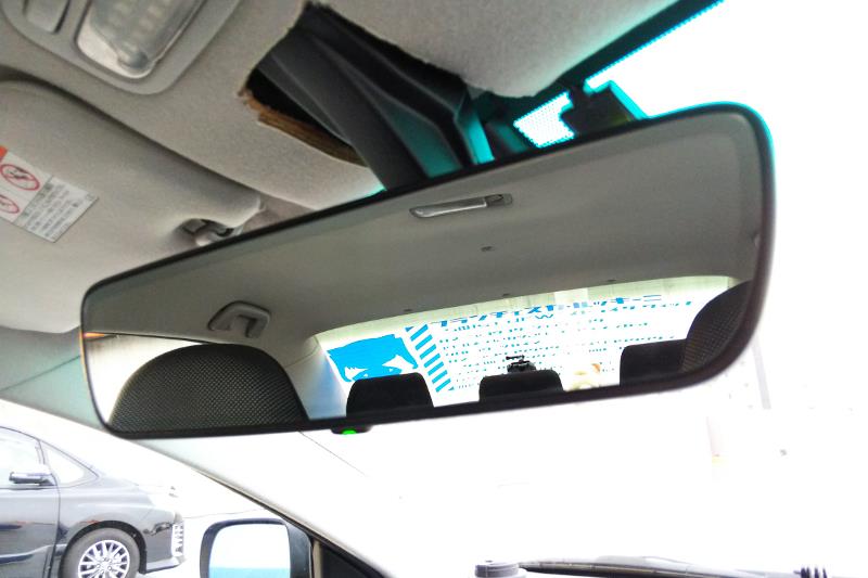 結局フレームレスルームミラーになりました いーすたんのブログ Corolla Three Box みんカラ