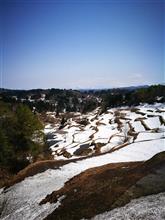 芝峠温泉と残雪の十日町の棚田を訪ねるドライブ！