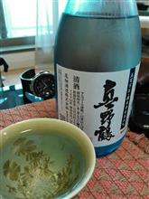 今宵は佐渡の辛口吟醸で一献 