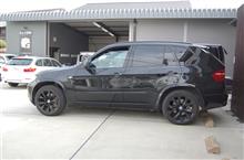 BMW X5にサイバーナビを取付