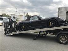 ボクスターの納車 ボクスターの納車