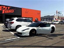 クルーズ エボⅩ＆４５８をアライメントへ！