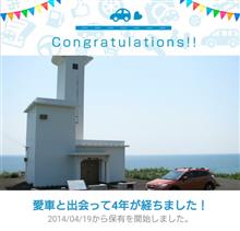 愛車と出会って4年！
