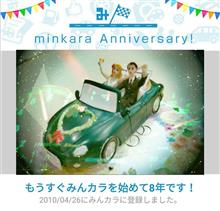 祝・みんカラ歴8年！