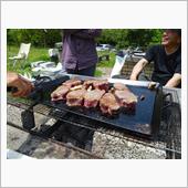 釣り仲間のBBQ