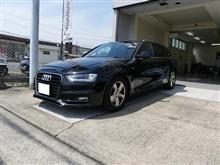ｱｳﾃﾞｨA4アヴァントにｽﾋﾟｰｶｰ取付です。