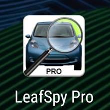 スタジアム往復のLeaf Spyログ記録