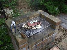 BBQレンガコンロ・初使用！