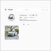インスタ、始めました。