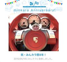 祝・みんカラ歴8年！