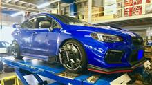 ボルクレーシングTE037 6061はWRX STIに人気ですね。