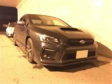 SUBARU S4 WRX新車お披露目！と、abarth500に体格いい3人ギュウギュウ詰めの巻き