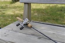 白樺湖でバスフィッシング