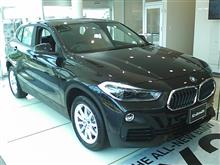 X2のディーラー展示車を見に行った! X2のディーラー展示車を見に行った!