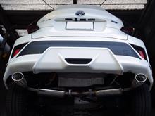 C-HRハイブリッド用マフラー DUALIST EX TRDバンパー車に装着してみました! C-HRハイブリッド用マフラー DUALIST EX TRDバンパー車に装着してみました!