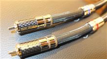 M&amp;M DESIGN 新作RCAケーブル 7N-MA9000 CORSA 発売して到着