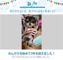 祝・みんカラ歴3年！