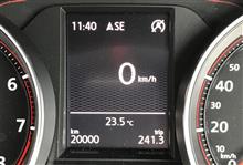 キリ番20,000Kmと割り込み3回(-_-;)
