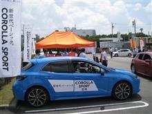 カローラスポーツに興味津々♪ カローラスポーツに興味津々♪