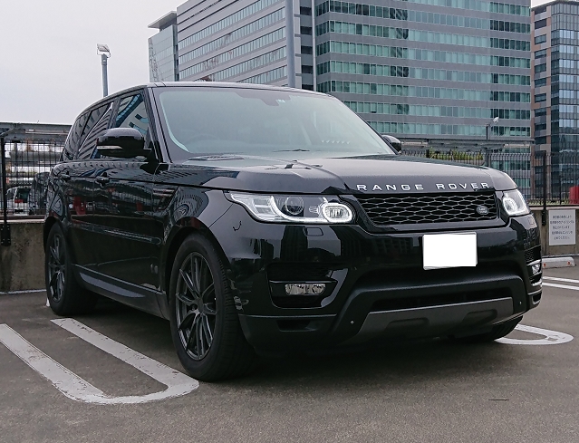 トロトロ走っても 走った方が カッコいい車 ランドローバー レンジ