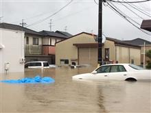 岡山市東区の水害