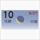 月暦　７月１０日（火）