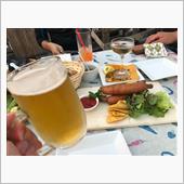 ビアガーデンに行って来たよ