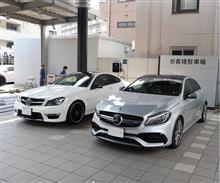C63、A45共にリコールでディーラへ