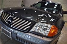 「歴史や思い出と共に輝きを放ち続ける名車」メルセデスベンツ SL500のガラスコーティング【リボルト松本】 「歴史や思い出と共に輝きを放ち続ける名車」メルセデスベンツ SL500のガラスコーティング【リボルト松本】