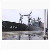 補給艦はまな一般公開＠稚内港