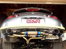 クルーズ Ｒ３５ 持込みマフラー交換ですがガガガ～