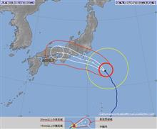 台風１２号 進路は決まった 20180728
