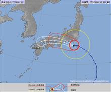 台風12号 は 西日本へ 20180728