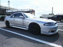 R33の車高調交換♪ R33の車高調交換♪