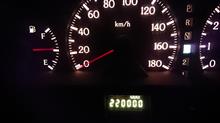 祝220000キロ 祝220000キロ