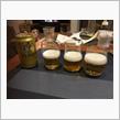 グラスの違いの飲み比べ