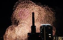 神戸の花火大会へ！