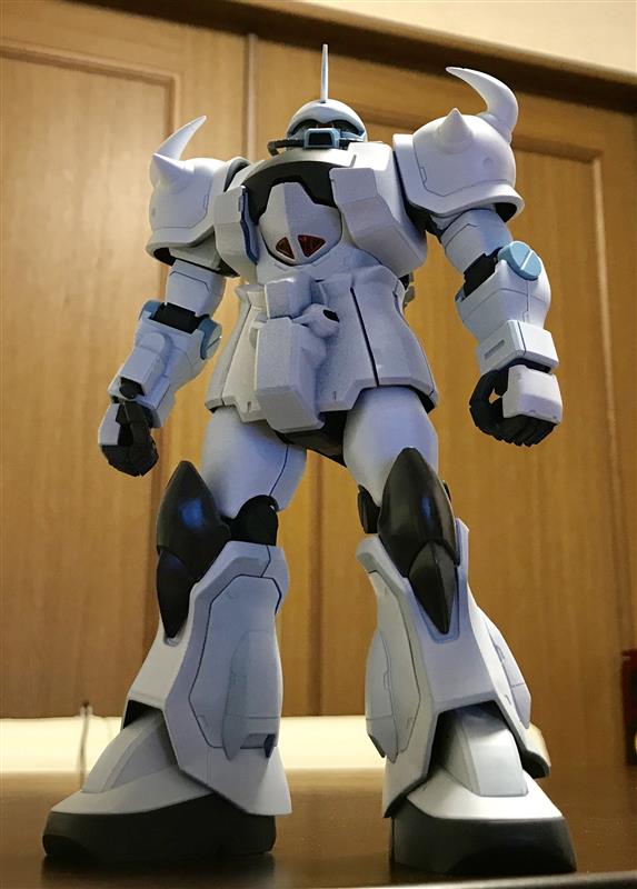 MG グフカスタム 3 (初エアブラシ全塗編)|タケみっつぃのブログ MG グフカスタム 3 (初エアブラシ全塗編)|タケみっつぃのブログ